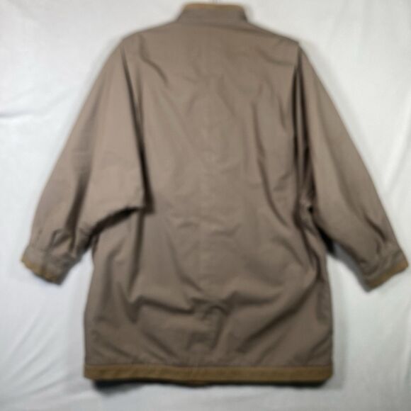 Vintage Foxland Barn Coat Plaid Wool Lined Jacket Corduroy Trim Women’s 16 - Picture 2 of 15